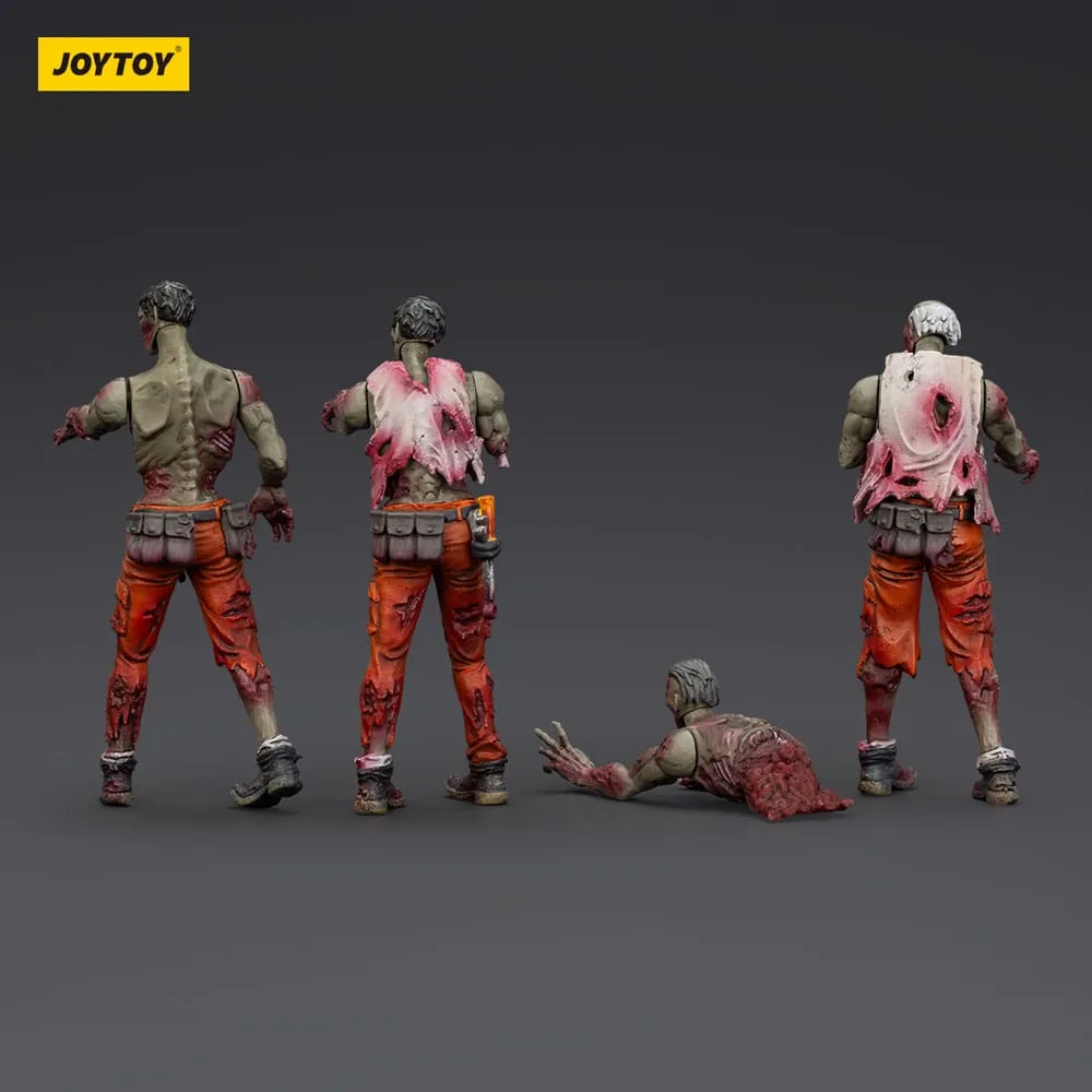 Zombie Dark Source Action Figures – Mechanic Team 4-Pack 8 cm 4