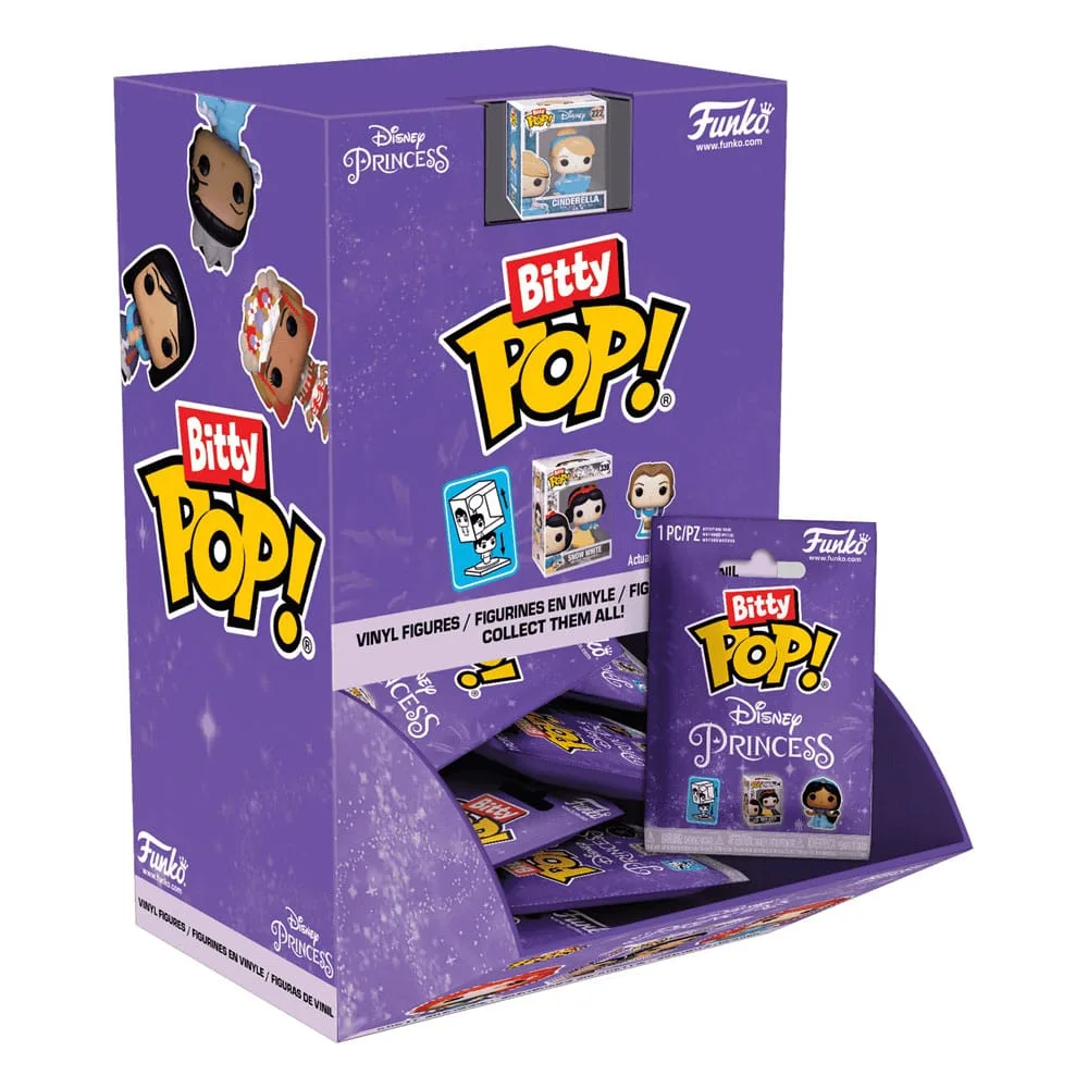Disney Princess Vinyl Figures – Mystery Bitty Pop 32-Box Display 2 cm
