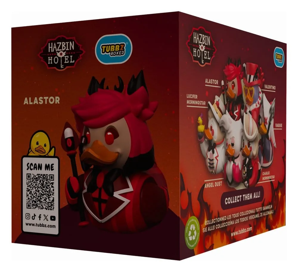 Hazbin Hotel Tubbz Figure – Alastor Boxed Edition 10 cm 3