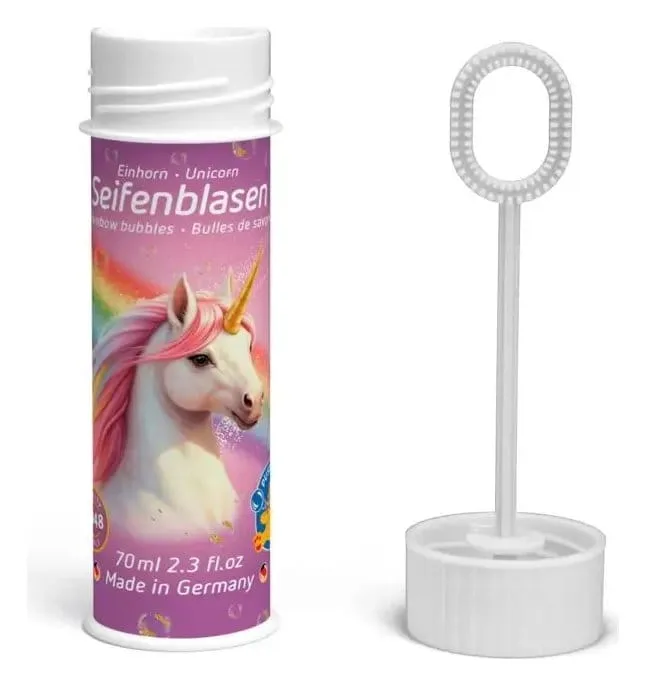 Pustefix Bubble Toy – Unicorn Assortment 24 x 70 ml 2