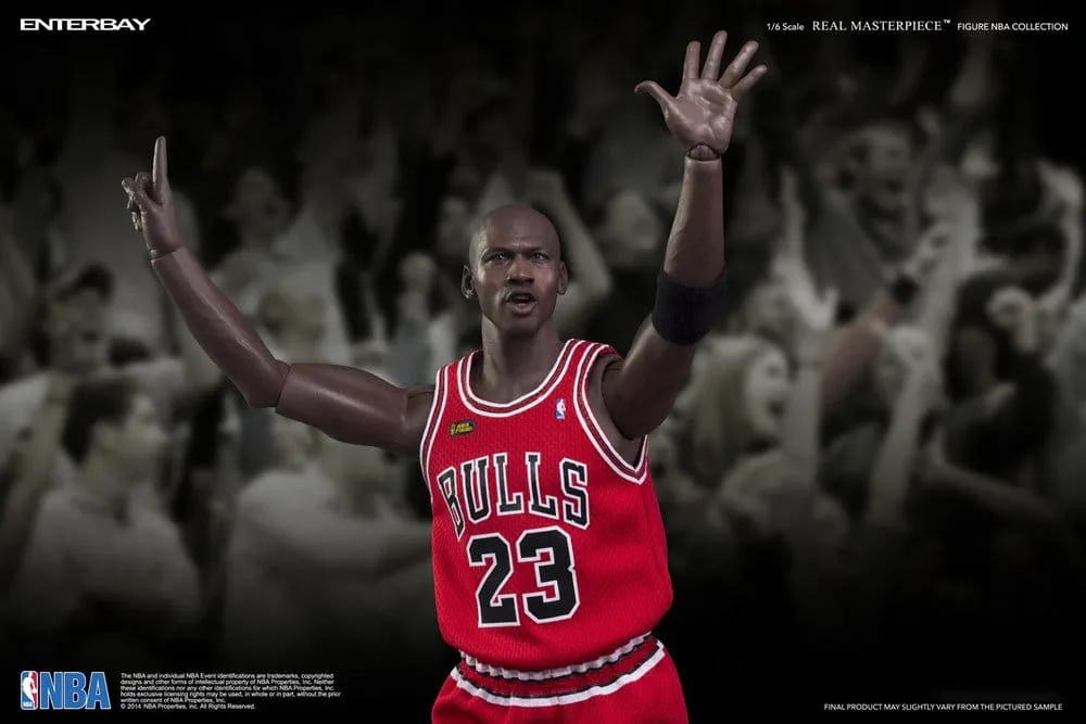 NBA Action Figure – Michael Jordan Road Jersey 1/6 Scale 33 cm 3