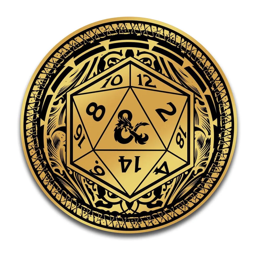 Dungeons & Dragons Pins – Mystery D20 Blind Box Assortment 10-Pack 9