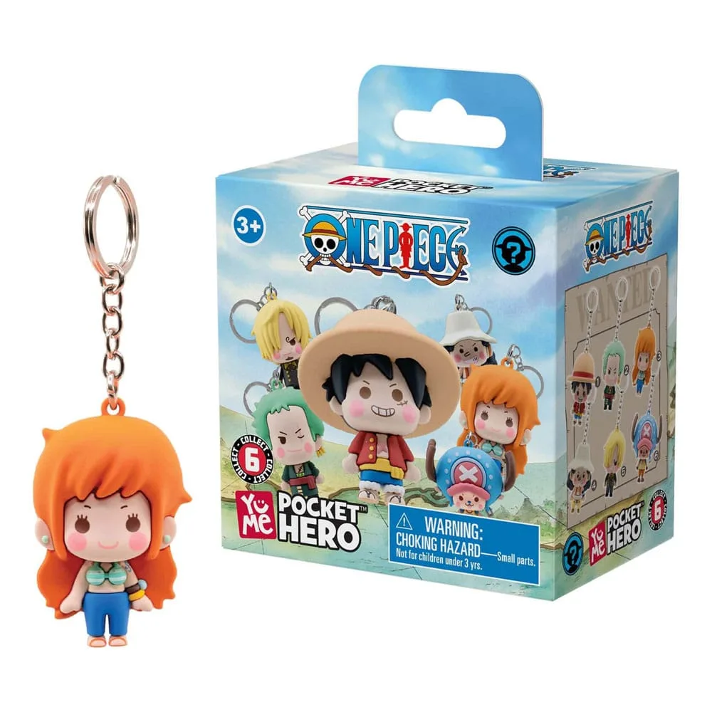 One Piece Keychain Display – Pocket Hero Series 2 12 Pack 6–7 cm 14
