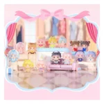 Miana Mini Figures – Transformable Styling House 5 cm Display of 12 1