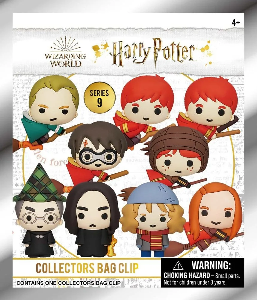 Harry Potter Bag Clips – Series 9 Display of 24 3