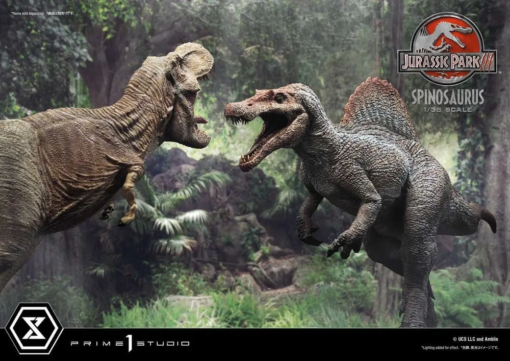 Jurassic Park III Statue – Spinosaurus 1/38 Scale 24 cm 6