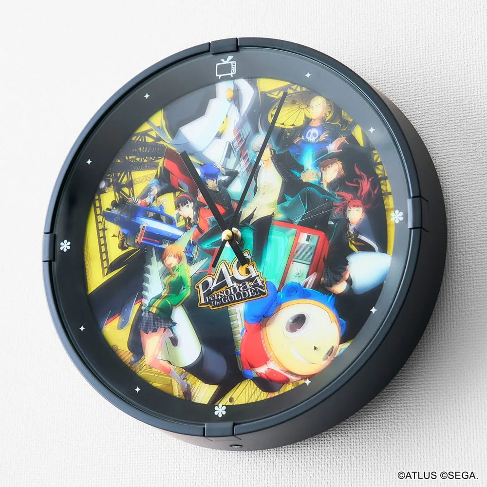 Persona 4 Golden Wall Clock – 12 Melodies and Light Sensor 3
