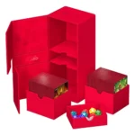 Ultimate Guard Deck Box – Twin Flip’n’Tray 266+ Xenoskin Red 6