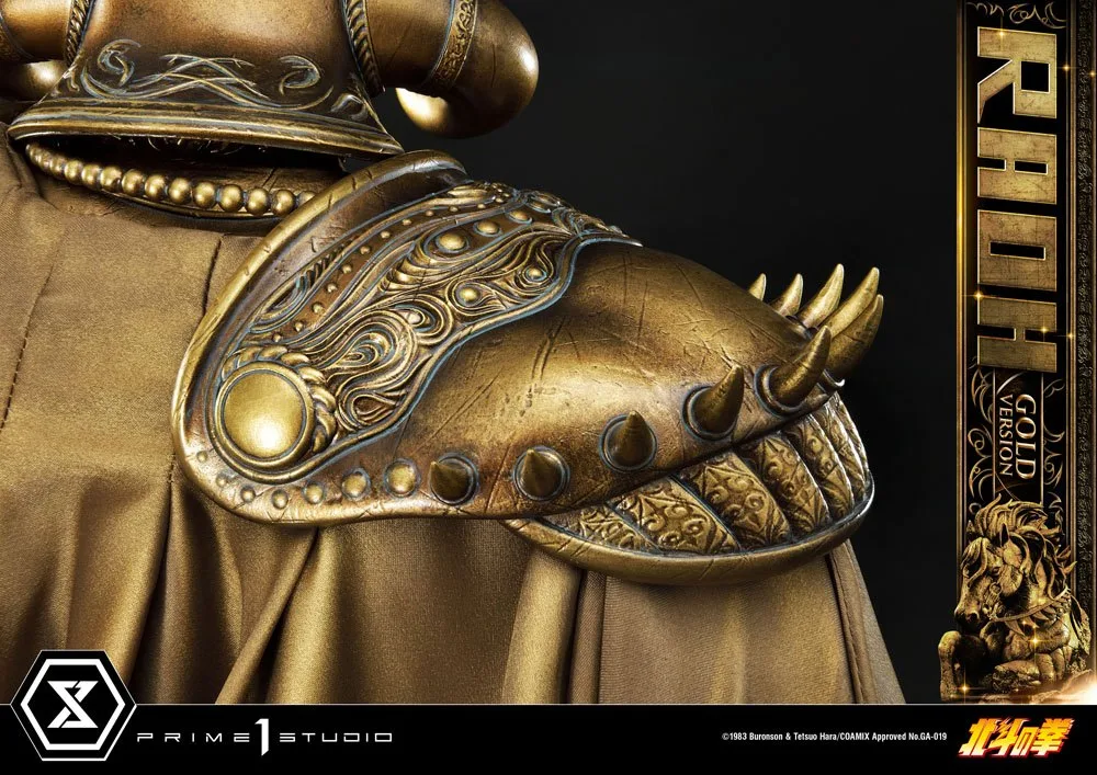Fist of the North Star Statue – Raoh Gold Version 78 cm 22