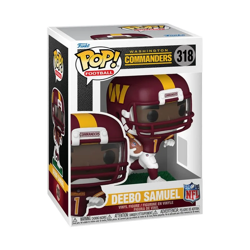 NFL POP! Sports Figure – 49ers Deebo Samuel 9 cm 2
