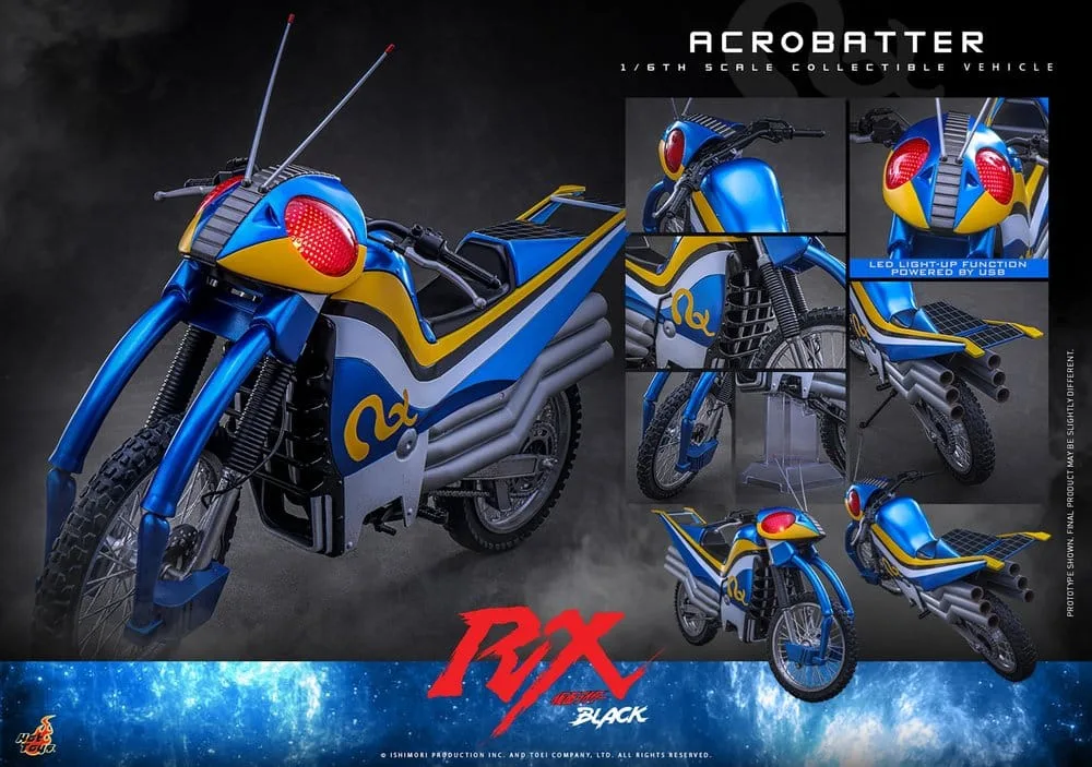 Kamen Rider Black RX Vehicle – Acrobatter 1/6 38 cm 15