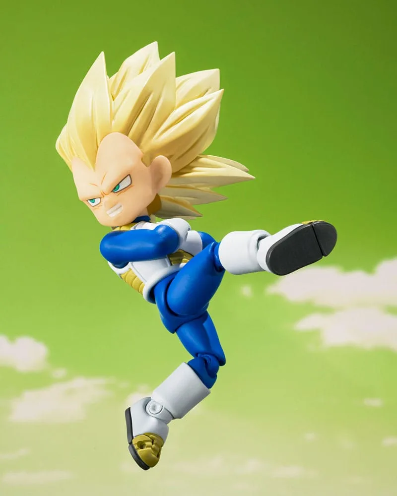 Dragon Ball Daima Action Figure – Super Saiyan 3 Vegeta Mini 8 cm 4