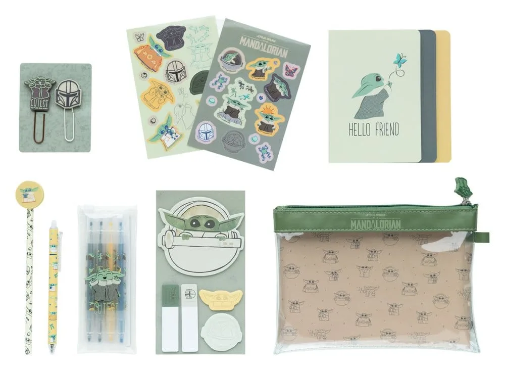 Star Wars The Mandalorian Stationery Set – Grogu