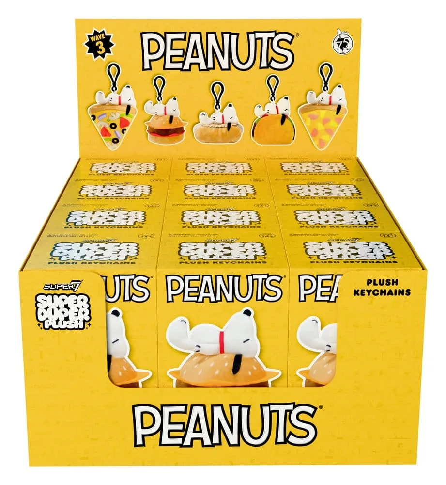 Peanuts Plush Blind Box Display – Super Duper Wave 03 12 Boxes 12