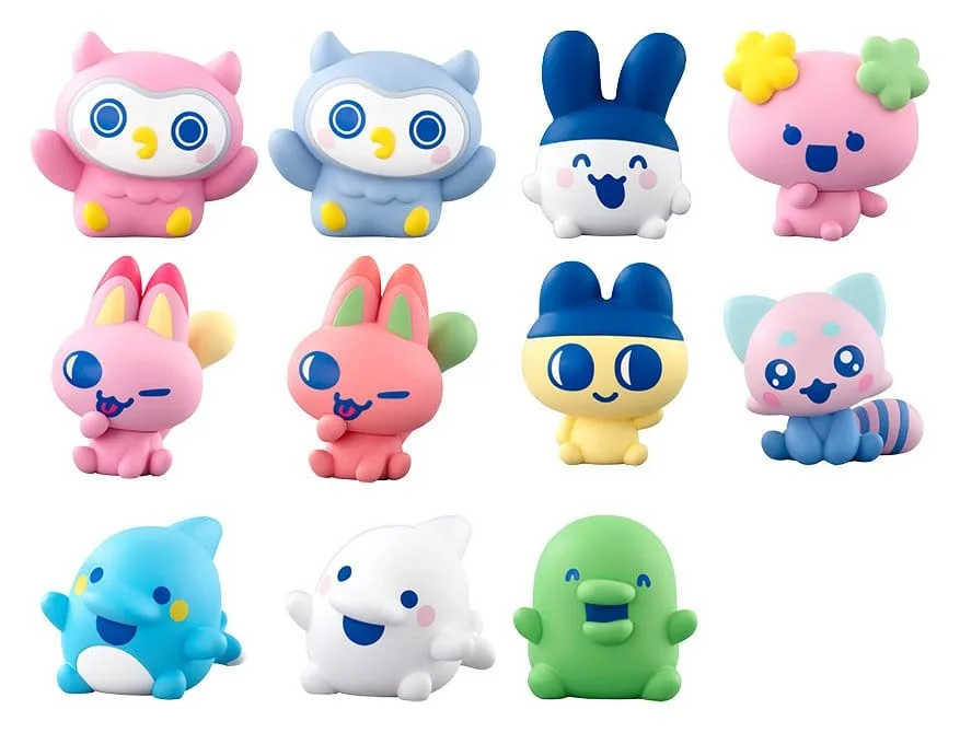 Tamagotchi Mini Figures – Friends Display of 12 7 cm