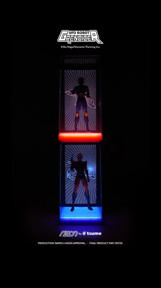Grendizer Statue – Neon Duke Fleed Actarus 1/9 Scale 25 cm 2