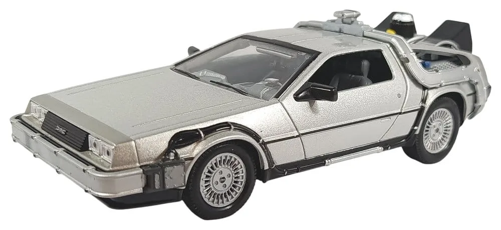 Back to the Future II Diecast Model – DeLorean Fly Wheel 1/24 18 cm 2