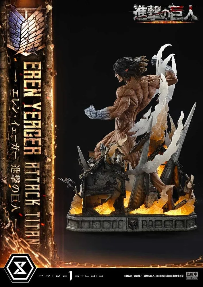 Attack on Titan Statue – Eren Yeager Attack Titan 81 cm 11