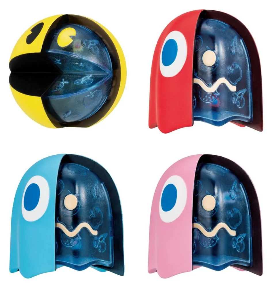 Pac-Man Mini Figures – Inside Fantasy 4-Box Display 6 cm 1