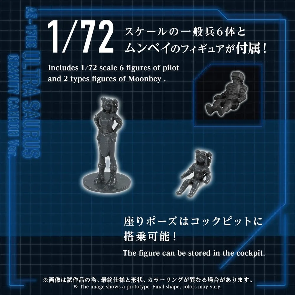 Zoids bouwpakket – AZ-17DX Ultra Saurus Gravity Cannon Deluxe 58 cm 5