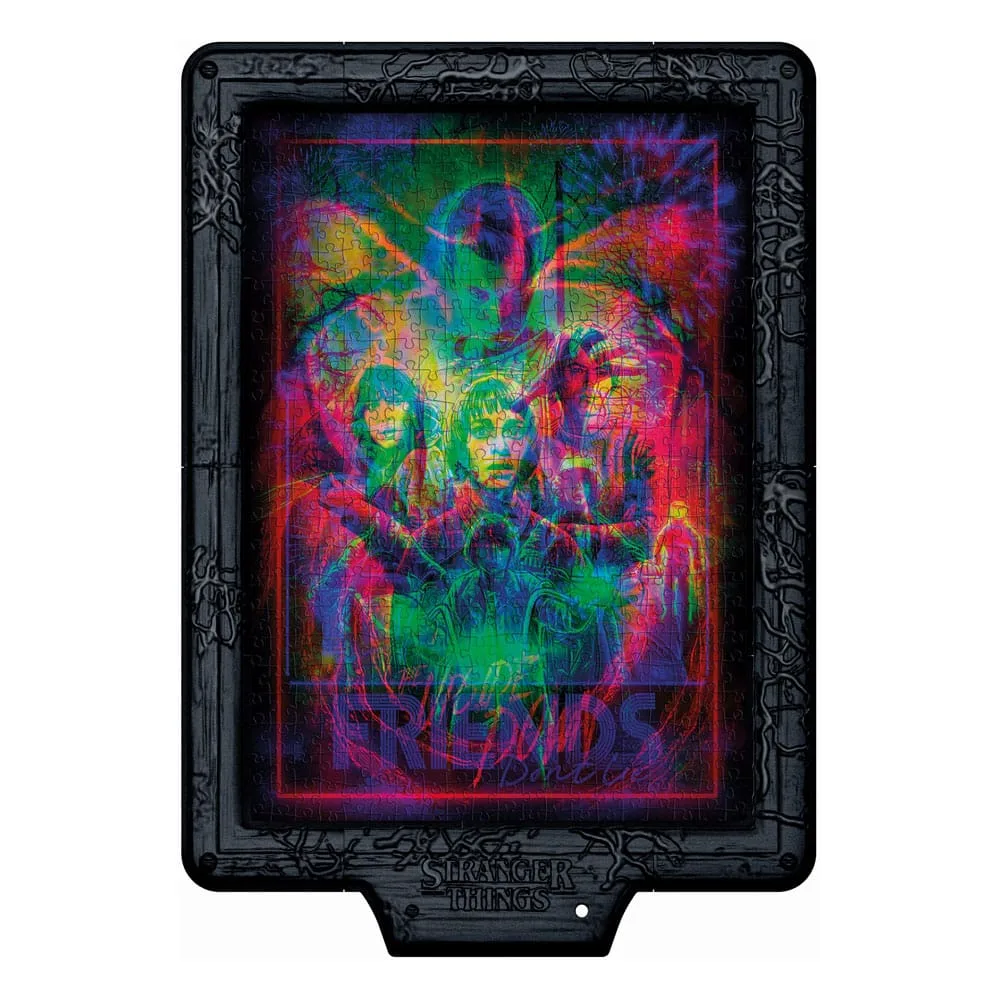Stranger Things Jigsaw Puzzle – LED Light Effect 520 Pieces