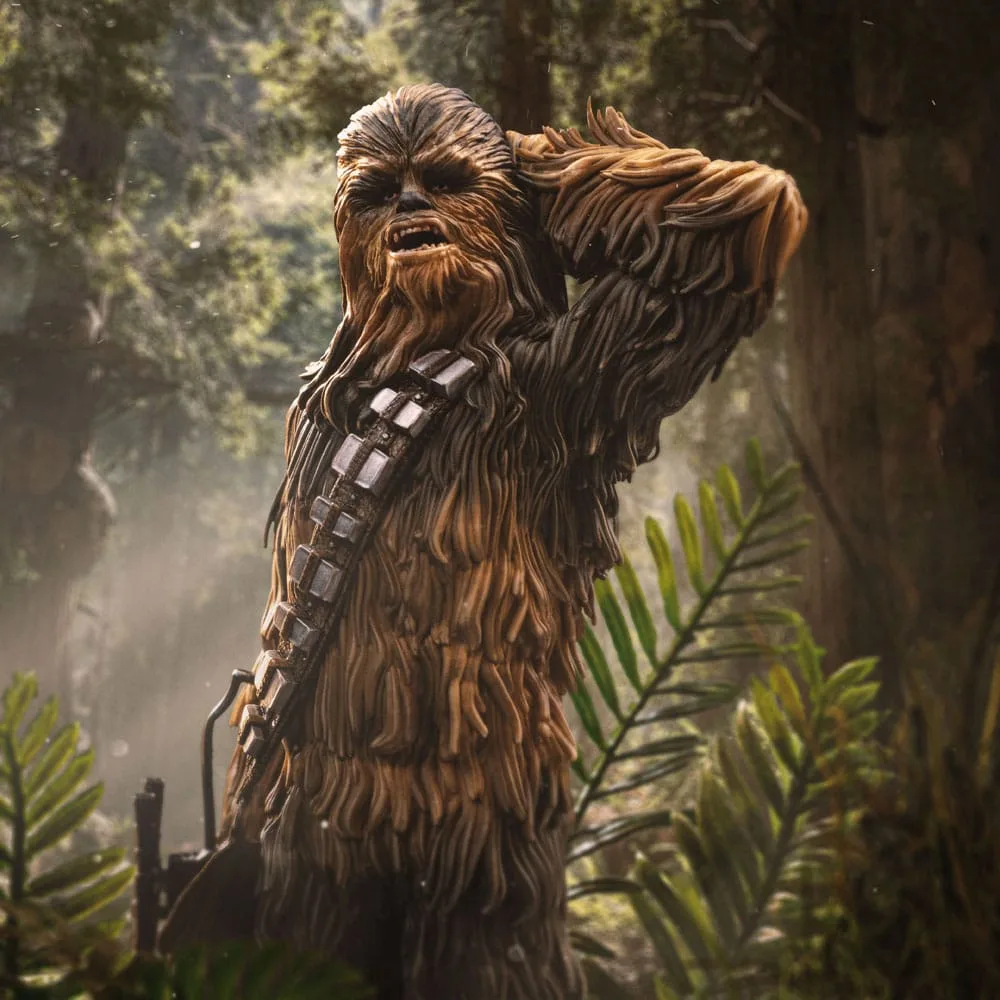 Star Wars Episode VI Statue – Chewbacca and Tokkat 1:10 22 cm 5