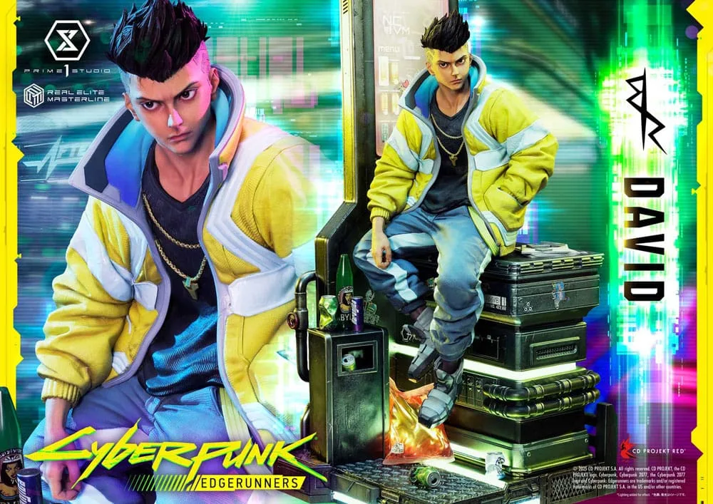 Cyberpunk: Edgerunners Statue – David Deluxe Bonus 58 cm 9