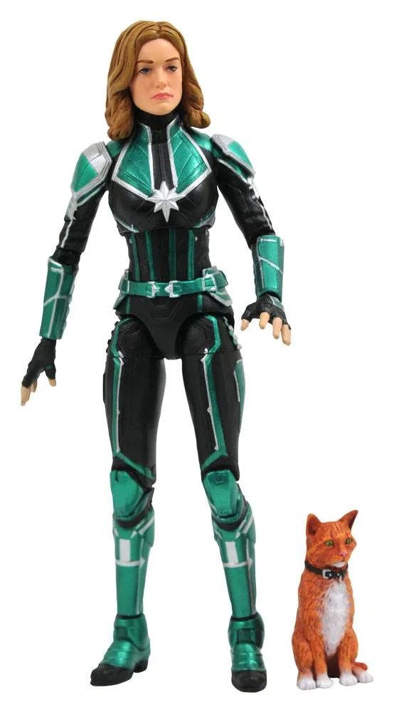 Captain Marvel Action Figure – Select Starforce Uniform 18 cm 2