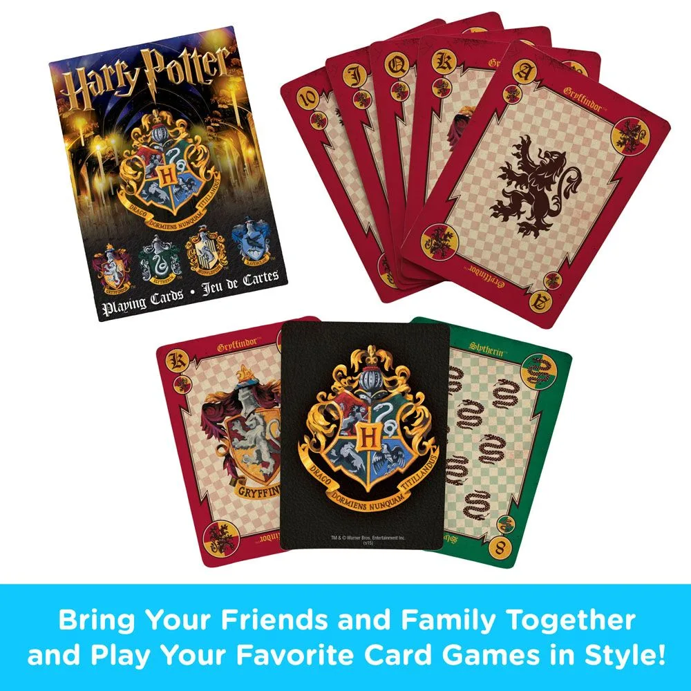 Harry Potter Playing Cards – Crests 6 x 9 cm 2