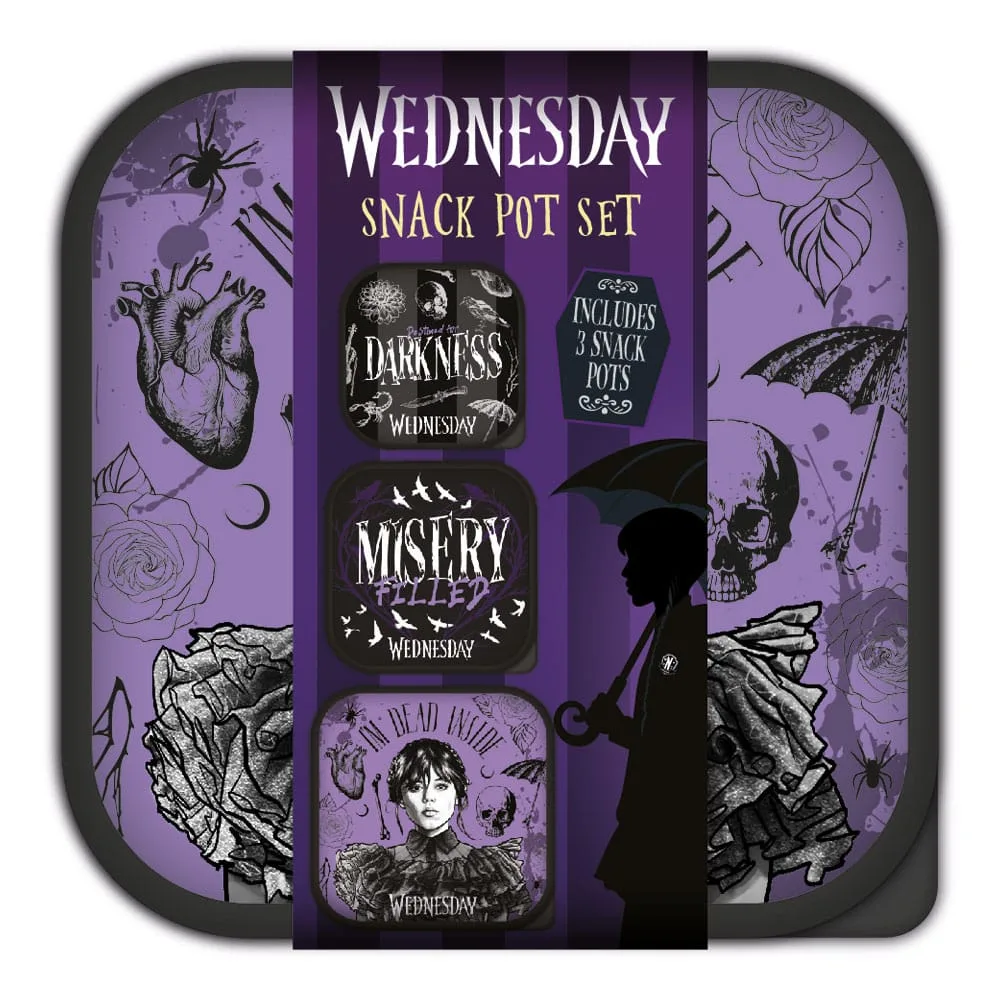 Wednesday Lunch Boxes – 3 in 1 Snack Pots
