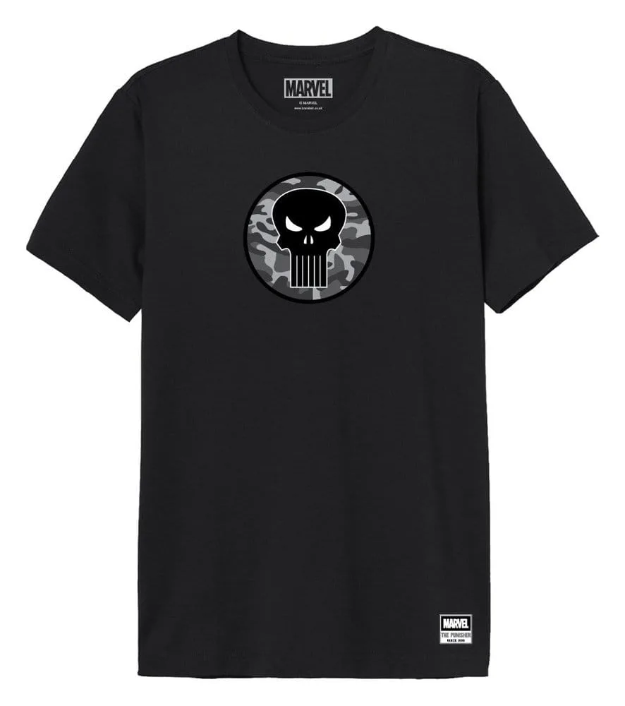 Marvel T-Shirt – The Punisher Skull Size S