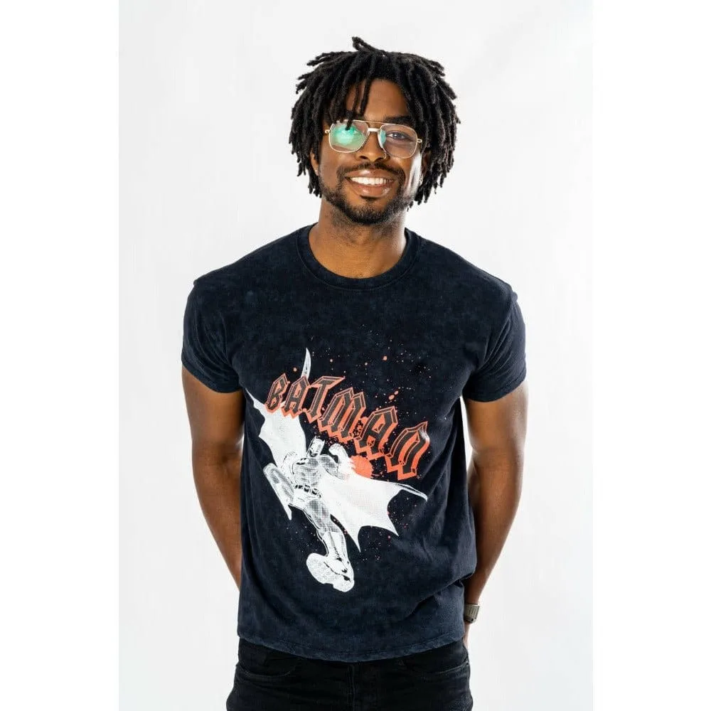 Batman T-Shirt – Rock Acid Wash XL 2