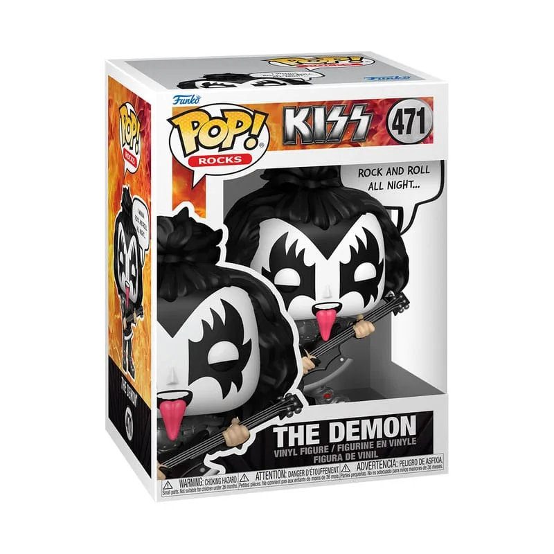 KISS Pop Sayings Vinyl Figure – The Demon 9 cm 2