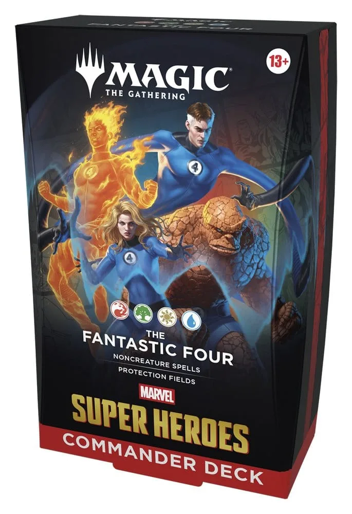 Magic the Gathering Commander Decks – Marvel Super Heroes Case of 4 10
