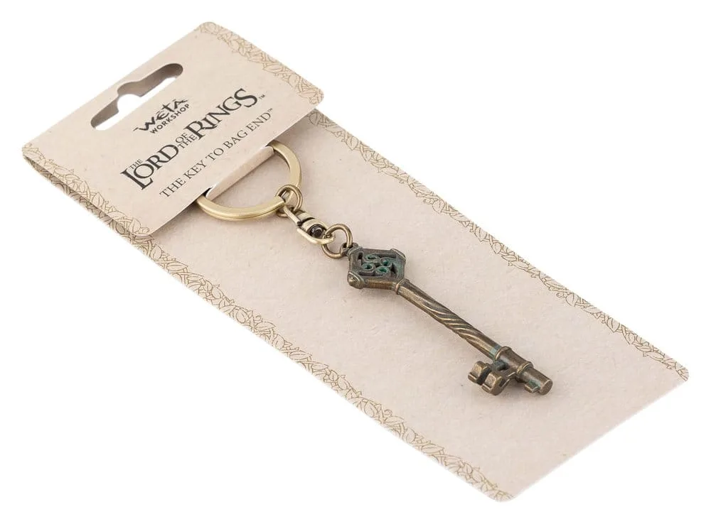 Lord of the Rings Schlüsselanhänger – Key to Bag End 8 cm 2