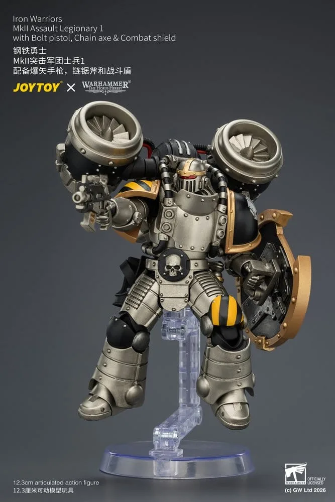 Warhammer Action Figure – Iron Warriors MkII Legionary 1 12.3 cm 14