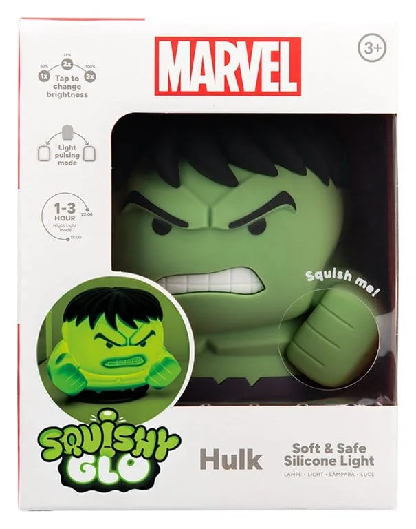 Marvel Silicone Light – Hulk SquishyGlo Rechargeable 15 cm 7