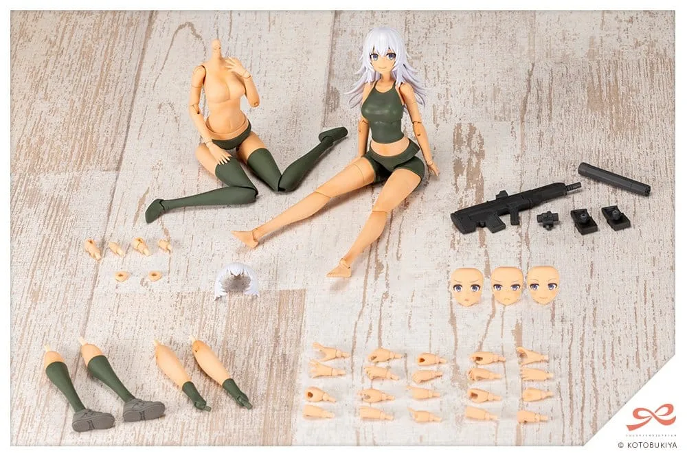 Sousai Shojo Teien Model Kit – Training Wolf 16 cm 9