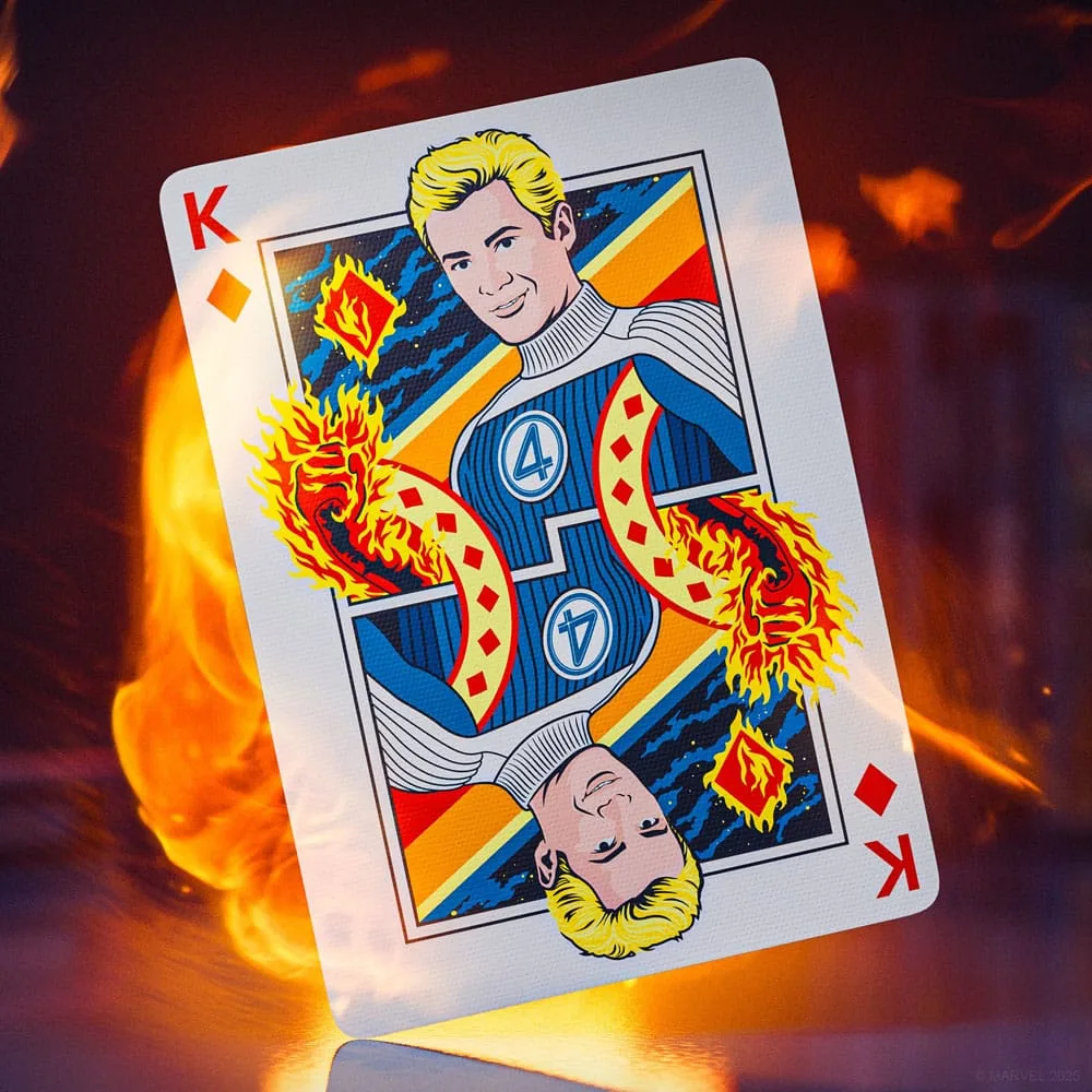 Fantastic Four Spielkarten – Pokerdeck mit 52 Karten 13