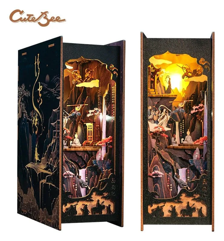 The Legend of Wukong Book Nook – Wooden Puzzle 22 x 8 cm