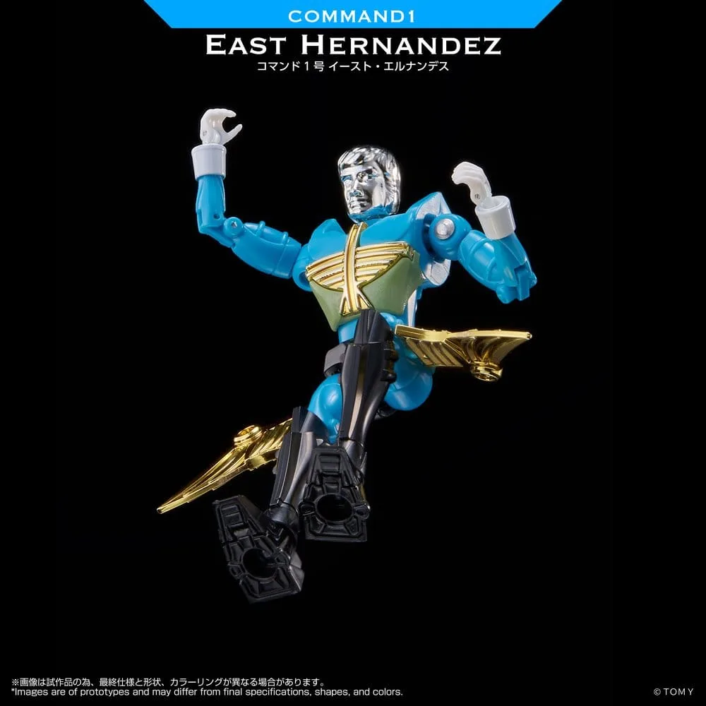 Microman Action Figure – Legacy Soul Command 1 East Hernandez 5