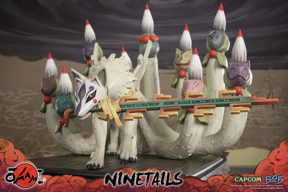 Okami Statue – Ninetails 51 cm 10