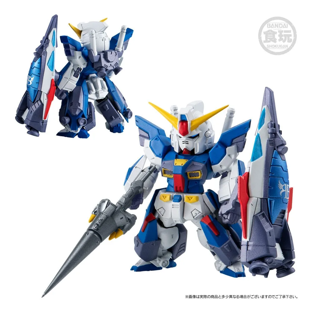 Gundam Action Figure Set – FW Converge Core Steel 7 Team B 6 cm 3