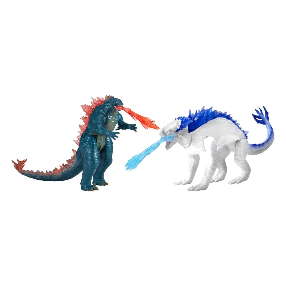 Godzilla x Kong Diorama 2-Pack – Godzilla vs Shimo 15 cm