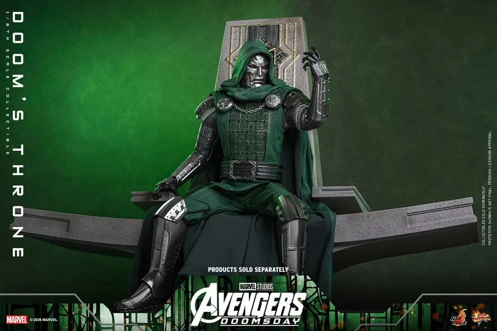 Avengers Doomsday Figuuraccessoire – Doom's Throne 1/6 33 cm 7