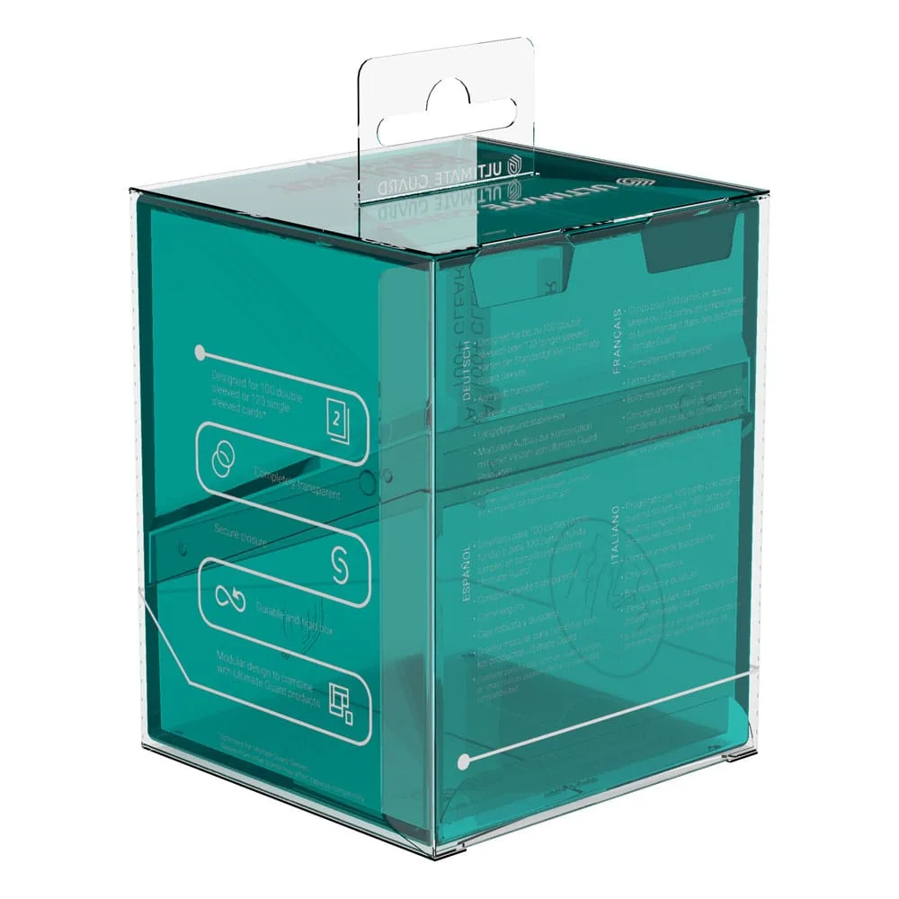 Ultimate Guard Deck Box – Boulder 100+ Clear Malachite 10