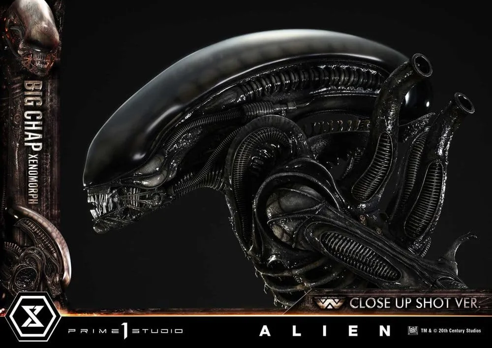Alien Statue – Big Chap Xenomorph Close Up Shot 100 cm 17
