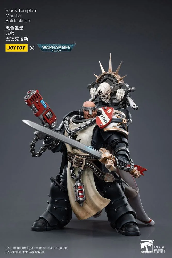 Warhammer 40k Action Figure – Marshal Baldeckrath 12 cm 6