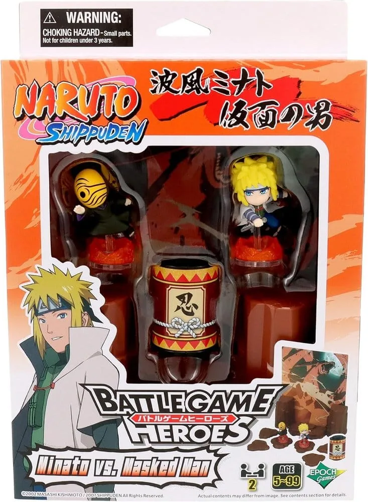 Naruto Board Game – Minato vs Masked Man