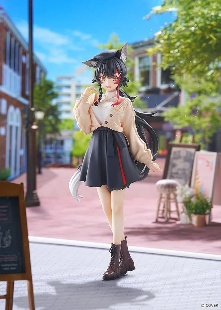 Hololive Production PVC Figure – Ookami Mio Street Outfit 24 cm 3